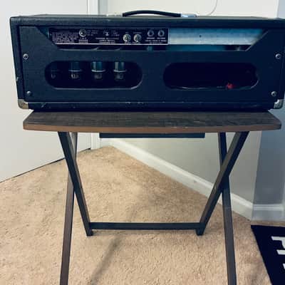 Fender Bassman 100 2-Channel 100-Watt Guitar Amp Head 1972 - 1976 - Silverface image 3