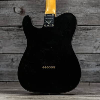 Fender Custom Shop 1963 Telecaster Journeyman Relic - 3A Rosewood Fingerboard, Black image 4