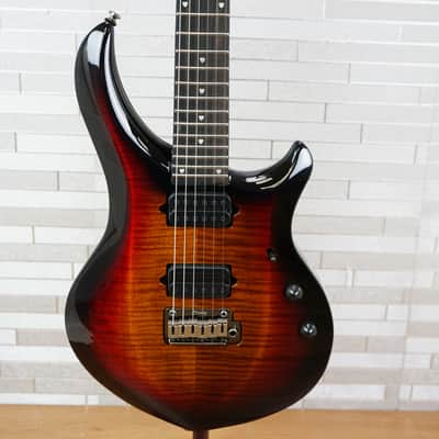 Sterling MAJ200X FM John Petrucci Signature Majesty - Tiger Eye image 1