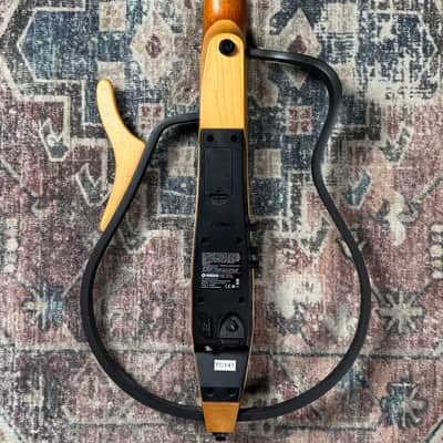 Yamaha SLG100N Silent Guitar Natural Nylon String Classical Acoustic Electric Travel Guitar! image 8