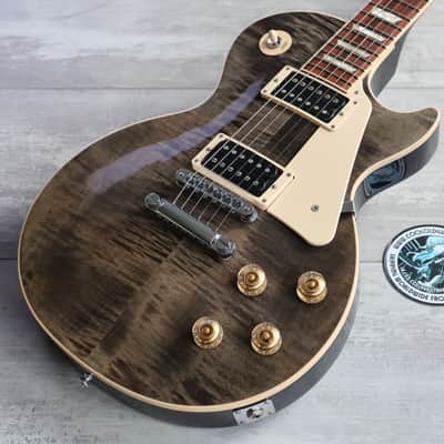 2012 Gibson USA Les Paul Standard Signature T (Transparent Ebony) image 1