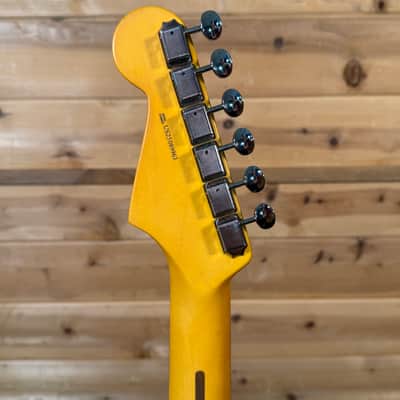 Fender American Professional Classic Stratocaster Electric Guitar - Faded Sherwood Green Metallic image 6