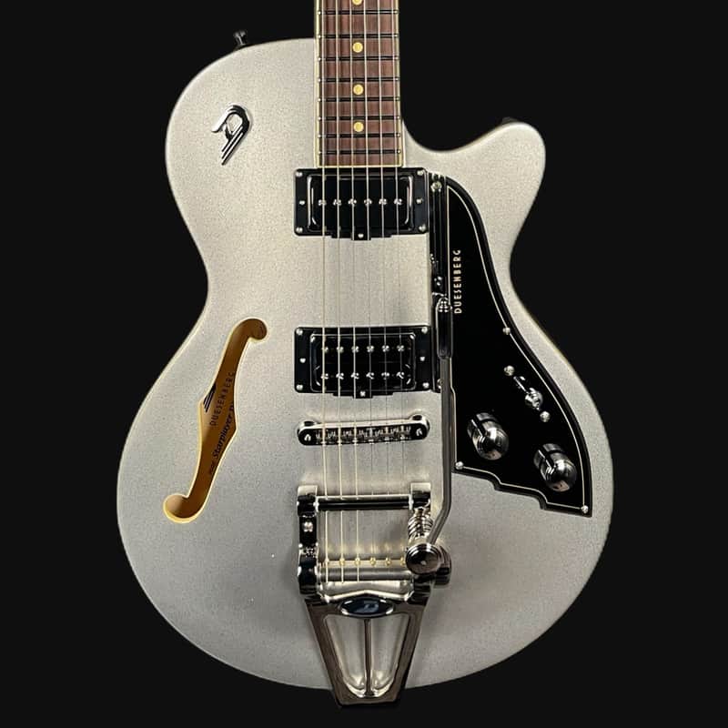 Duesenberg Starplayer TV Electric Guitar in Silver Sparkle W/ Hardcase image 1
