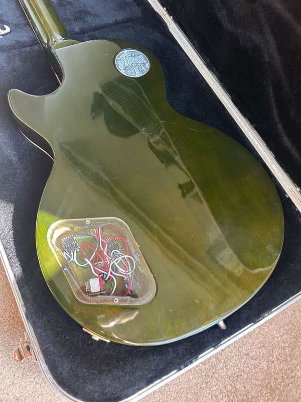 Gibson Les Paul Peace 2014 - Mellow Out Green with OHSC - Image 11