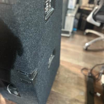 EBS HD350 Bass Amp Head With NEO 115 & NEO 210 Evolution Neoline Pro Speakers mid 2000s ish - Rack Mounted & Carpeted image 10