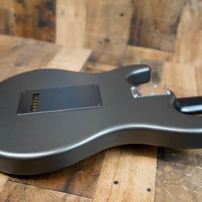 Ernie Ball Music Man Sub 1 Guitar USA 2004 Textured Graphite H Tremolo Seymour Duncan Triple Shot image 11