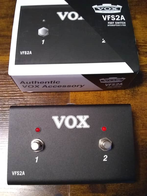 Vox VFS2-A 2-Button Footswitch