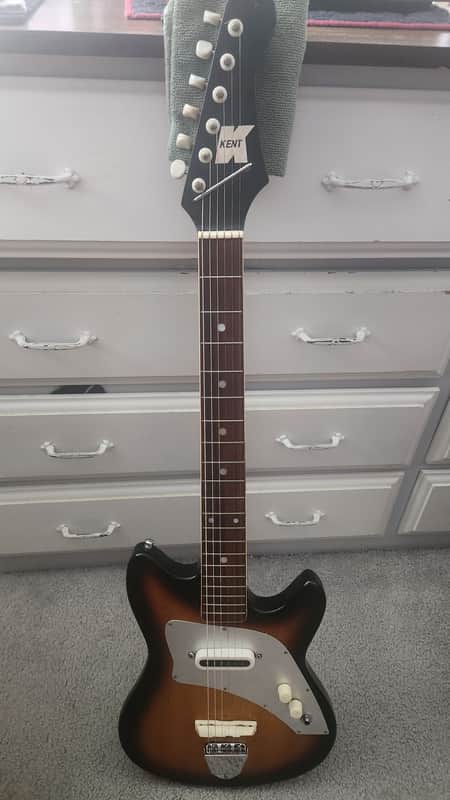 Kent/Guyatone 540 Polaris I Guyatone 55 1964-65  - Sunburst Lacquer - Very Good