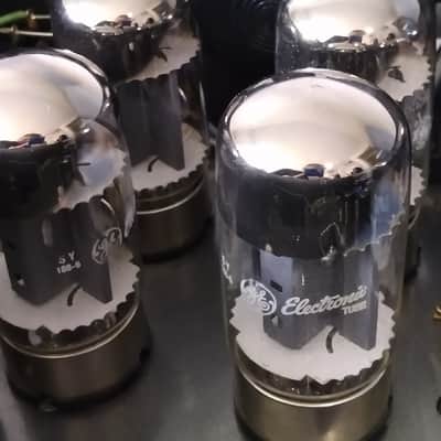 Trace Elliot VR350 Rare 3 PreAmp Tubes 6x  Original GE  Power tubes! 120/240/350 power settings image 7