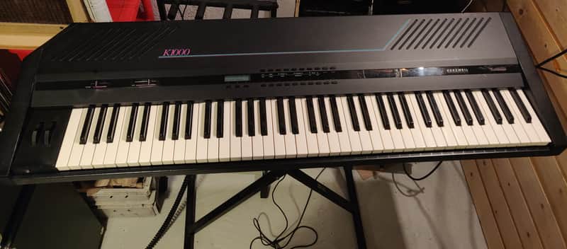 Kurzweil K1000 1988 - Black image 1