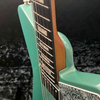 Ernie Ball Music Man Mariposa Dorado Green USA image 7