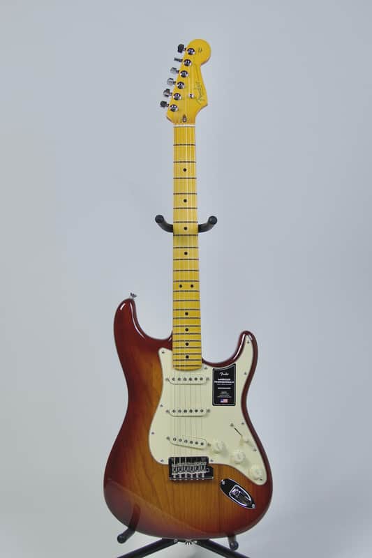 Fender American Professional II Stratocaster with Maple Fretboard - Sienna Burst image 1