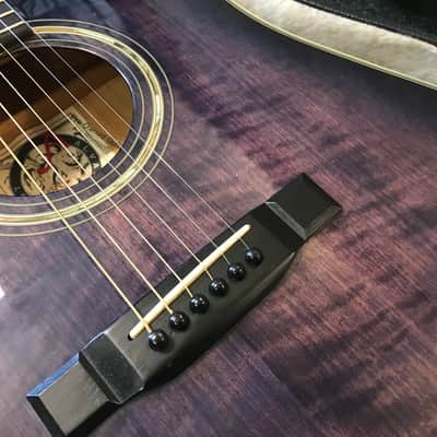 Alvarez artist 5081N acoustic electric guitar hand made in Korea 2001 in excellent condition with original alvarez branded hard case Included image 2
