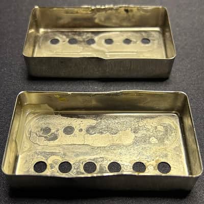 PRS Two Pairs of Chrome Humbucker Pickup Covers USED Paul Reed Smith image 9