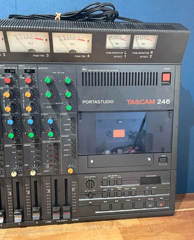 TASCAM Portastudio 246 4-Track Cassette Recorder | Reverb