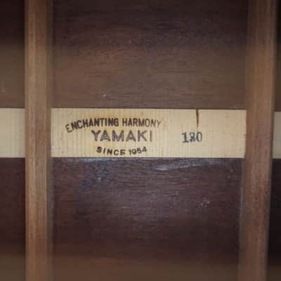 Yamaki 130 Acoustic D-28 Style Japan w/ Hard Case image 10