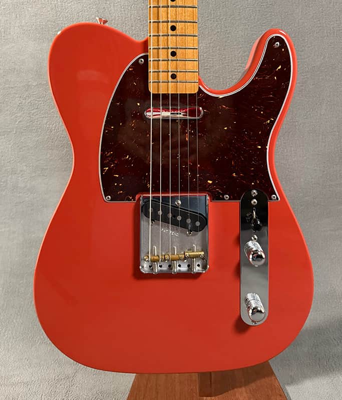 Fender Vintera 50's Telecaster Electric Guitar, 2019 - Fiesta Red image 1