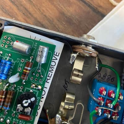 Analogman Sun Face Red Dot NKT LG Low Gain Germanium Fuzz 2023 - Present - Gold image 4