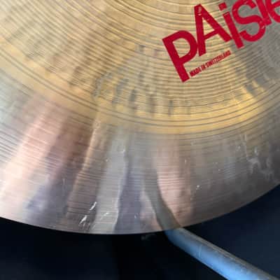 Paiste 24" 2002 China Cymbal 2012-3184g-Serial #12020628 image 4