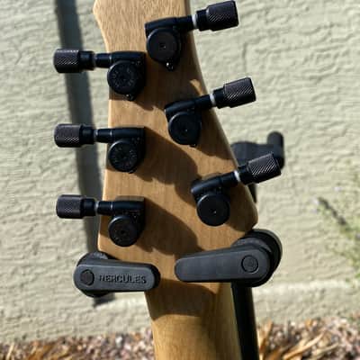 Abasi Guitars EMI 6 MASTER SERIES BLACK 2023 - Black image 6