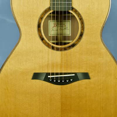 Beneteau Guitars OM - Black Walnut / Red Cedar image 5