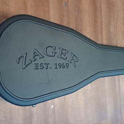 Zager ZAD80CE Solid Cedar/Rosewood Acoustic/Electric Guitar - Natural image 8