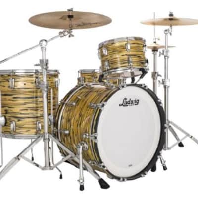 Ludwig *Pre-Order* Classic Maple Lemon Oyster Fab 14x22_9x13_16x16 Drums Shell Pack Made in USA Special Order Authorized Dealer image 1