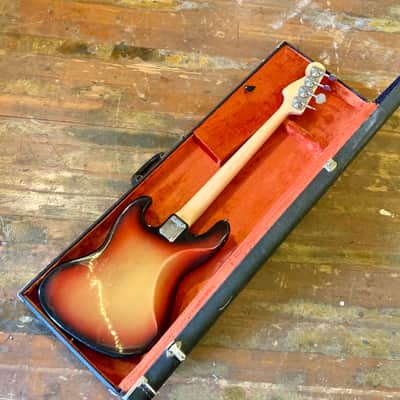 Fender Jazz Bass c 1968 Sunburst original vintage USA image 15