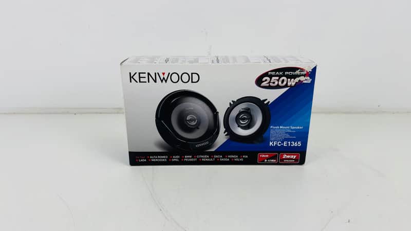 Kenwood - KFC-E1365 - 13cm 2-Way Car Speaker System - 4 Ohm image 1