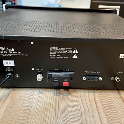 McIntosh MR7082 Stereo Solid State Tuner 1986 - 1990 - Black image 2