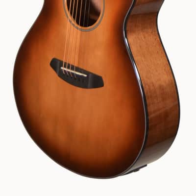Breedlove Discovery Concert CE-SB Acoustic/Electric Cutaway Guitar 2021 Sunburst Gloss Finish image 7