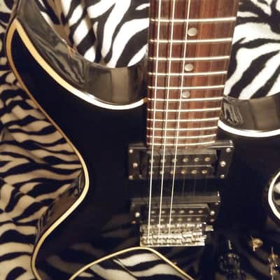 Vintage Hondo Deluxe Series 785 B.C. Rich Bitch 1983 Black MIJ image 21