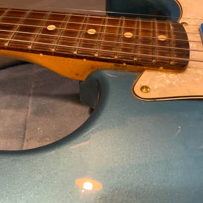 Fender Powerhouse Stratocaster with Rosewood Fretboard 1998 - 2001 - Lake Placid Blue image 13