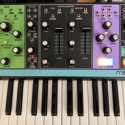 Moog Matriarch 49-Key Semi-Modular Analog Synthesizer 2019 - Present - Black / Multi-Colored Panel image 3