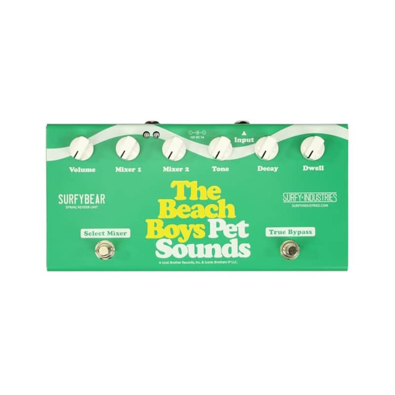 Surfy Bear The Beach Boys Pet Sounds Reverb Unit