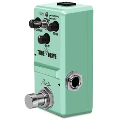 Rowin Tube Drive Overdrive Nano Pedal True Bypass, FREE PICKS + HOLDER+ FREE SHIP USA image 9