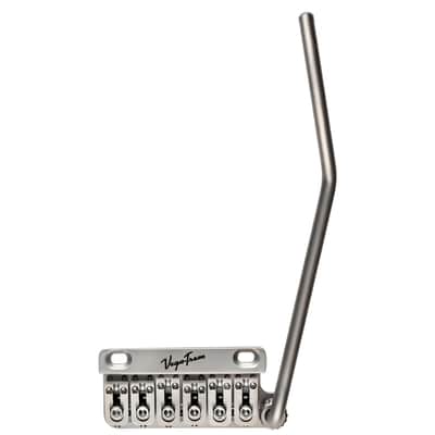 Vega-Trem VT1 Ultra-Trem 2-Points Stratocaster Guitar Tremolo Bridge For Strat No Mods Easy Installation (Satin, Right) image 1