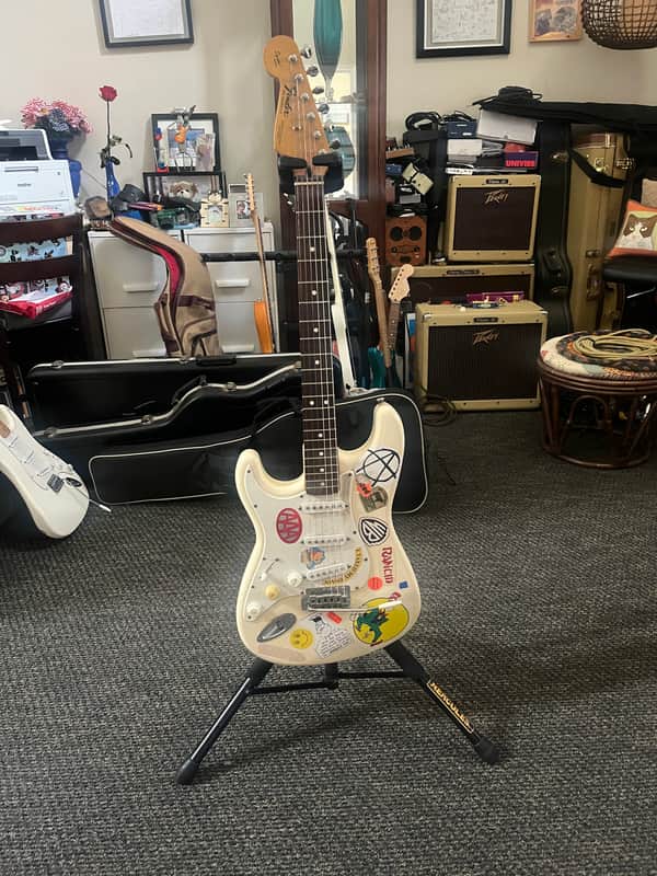 Fender Stratocaster 1995 - Olympic white image 1