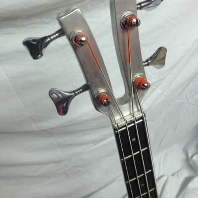 Piece Mill Carvin / Ed Roman Kramer / Metal Fork Headstock LEFTY Bass Guitar image 5