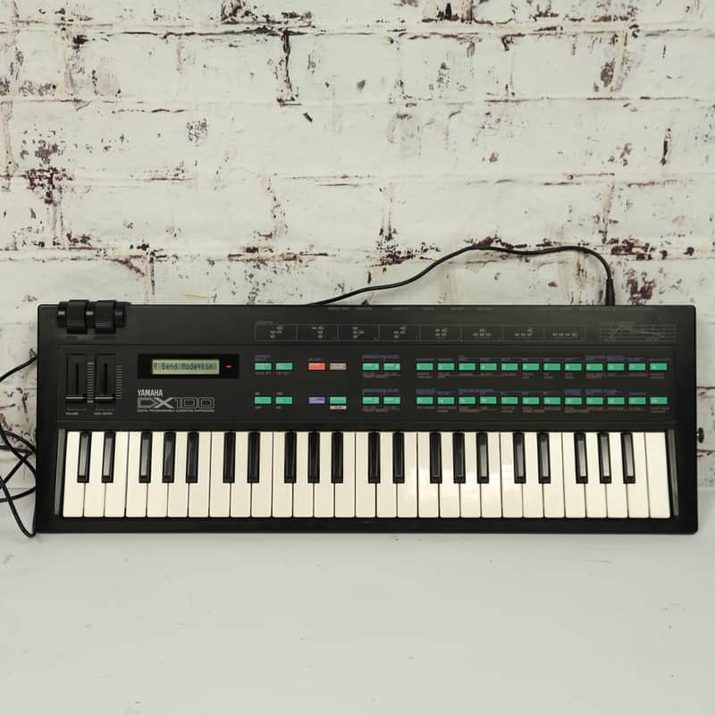 Yamaha DX100 49 Mini-Key Digital FM Programable Algorithm Synthesizer Keyboard image 1