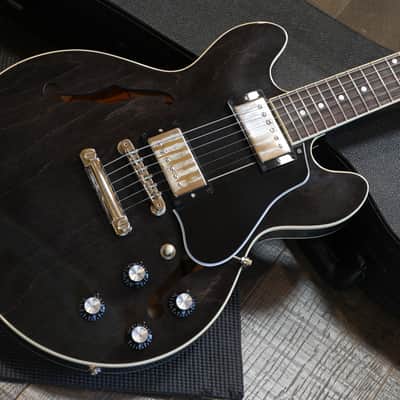 Minty! 2024 Gibson ES-339 Semi-Hollow Electric Guitar Trans Black Ebony + OHSC image 3