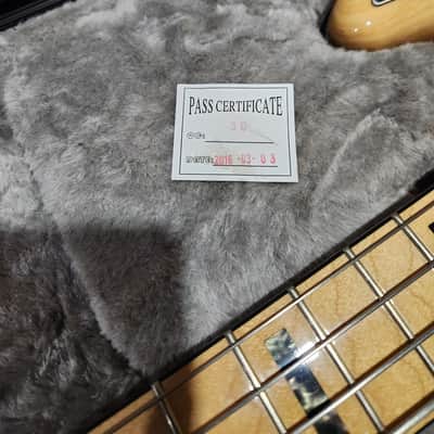 American Fender Jazz Bass Elite 2016 - Natural image 2