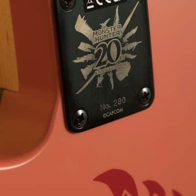 Fender Monster Hunter Rathalos Telecaster - Rosewood - Rathalos Red image 7