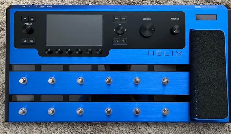 Line 6 Helix Floor Limited Edition 2019 - Lightning Blue image 1