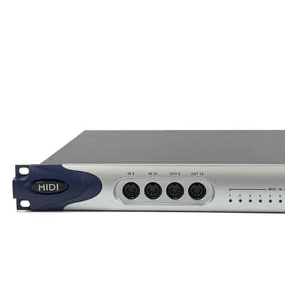 Digidesign MH041 Midi I/O Early 2000’s - Blue and black TGHM image 2
