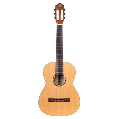 Ortega R122-7/8 Family Series Cedar Top Mahogany Neck 7/8-Size Nylon 6-String Classical Acoustic Guitar w/Gig Bag image 4