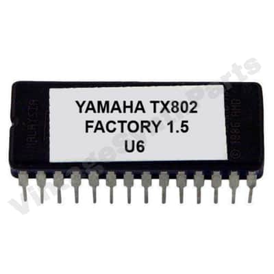 Yamaha TX802 Firmware v1.5 Final revision update upgrade  Latest OS  Eprom TX-802 Rom