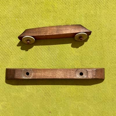 Vintage 1960s Harmony Rocket Wooden Bridge image 2