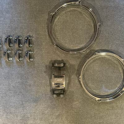 Gretsch USA Custom Lugs, Die cast hoops & Suspension Mount for 8" tom image 1