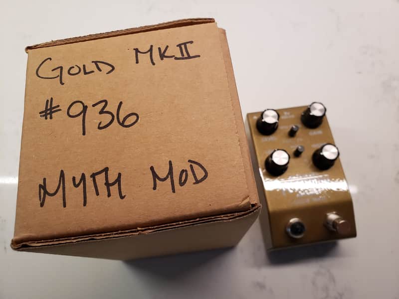 Pettyjohn Electronics Gold Overdrive Mk II - MYTH MOD image 1